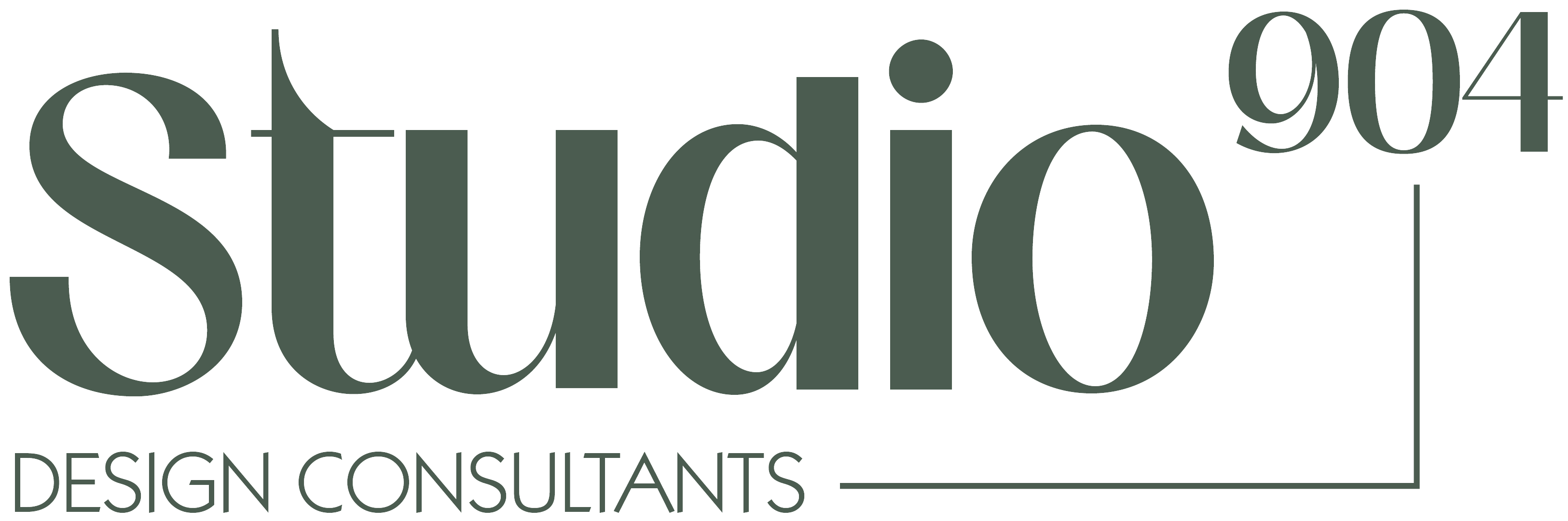 Green Logo + Tagline